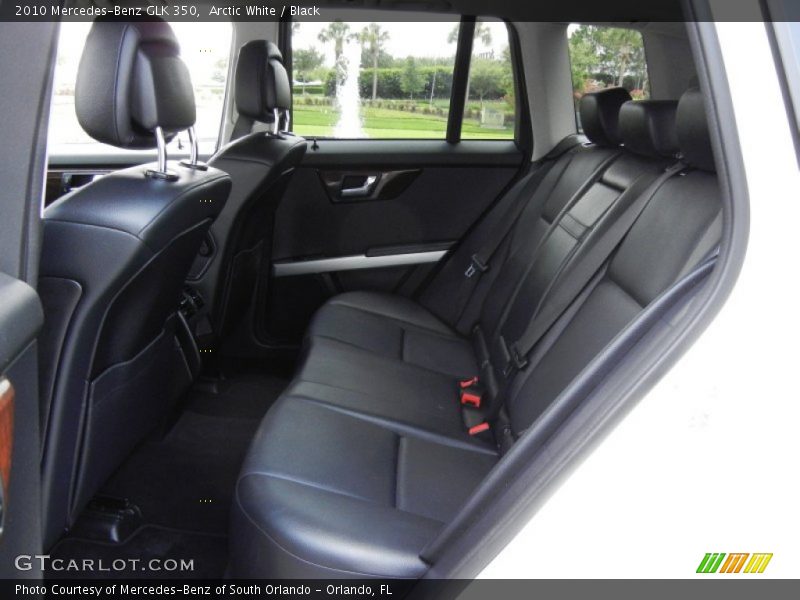 Arctic White / Black 2010 Mercedes-Benz GLK 350