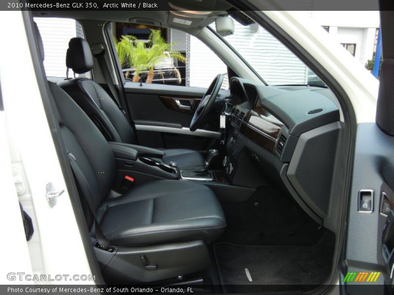 Arctic White / Black 2010 Mercedes-Benz GLK 350