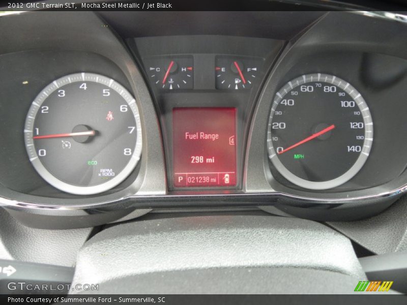 Mocha Steel Metallic / Jet Black 2012 GMC Terrain SLT