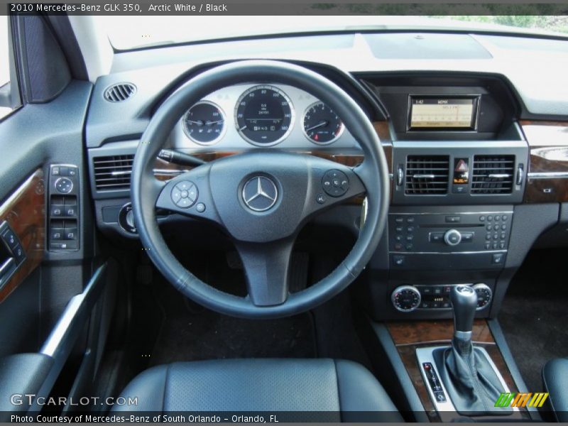 Arctic White / Black 2010 Mercedes-Benz GLK 350