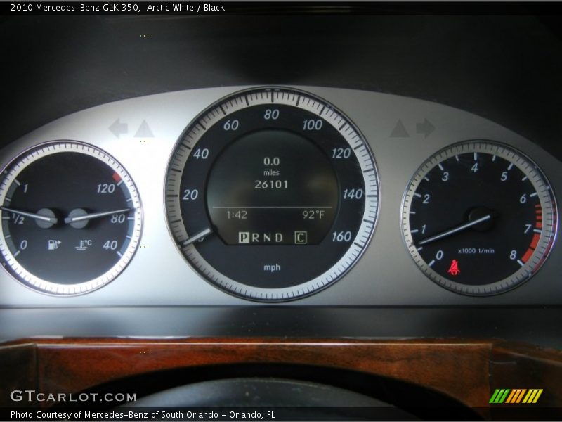 Arctic White / Black 2010 Mercedes-Benz GLK 350