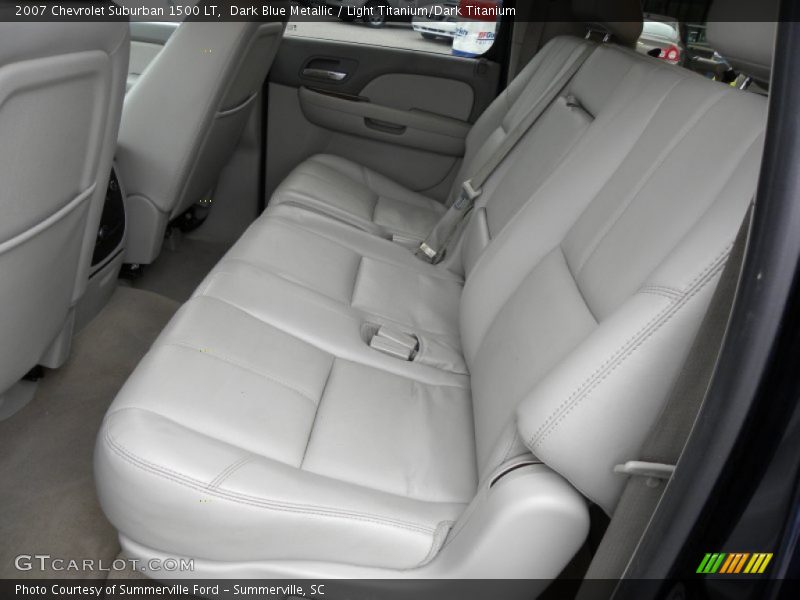 Dark Blue Metallic / Light Titanium/Dark Titanium 2007 Chevrolet Suburban 1500 LT