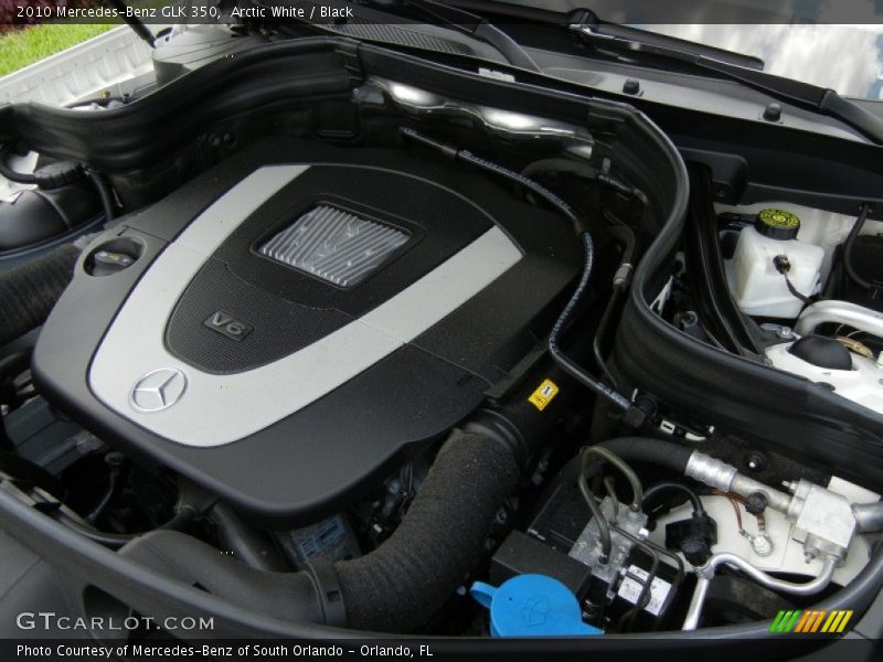 Arctic White / Black 2010 Mercedes-Benz GLK 350