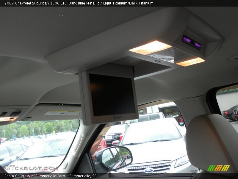 Dark Blue Metallic / Light Titanium/Dark Titanium 2007 Chevrolet Suburban 1500 LT