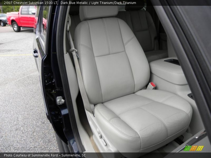 Dark Blue Metallic / Light Titanium/Dark Titanium 2007 Chevrolet Suburban 1500 LT