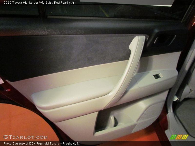 Salsa Red Pearl / Ash 2010 Toyota Highlander V6
