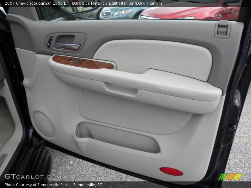 Dark Blue Metallic / Light Titanium/Dark Titanium 2007 Chevrolet Suburban 1500 LT