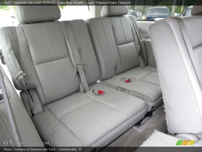 Dark Blue Metallic / Light Titanium/Dark Titanium 2007 Chevrolet Suburban 1500 LT