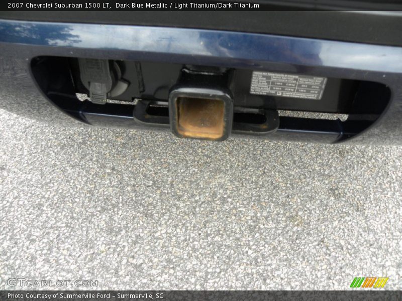 Dark Blue Metallic / Light Titanium/Dark Titanium 2007 Chevrolet Suburban 1500 LT