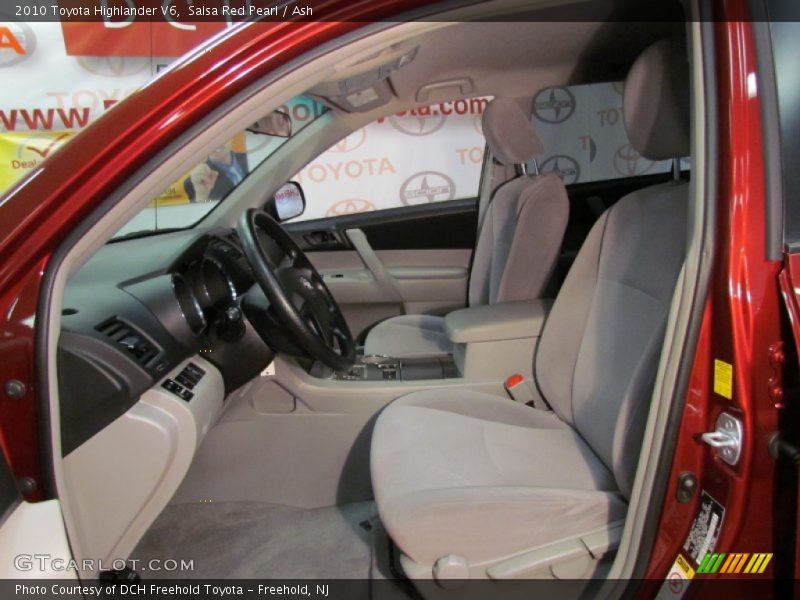Salsa Red Pearl / Ash 2010 Toyota Highlander V6
