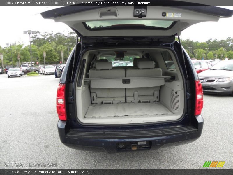 Dark Blue Metallic / Light Titanium/Dark Titanium 2007 Chevrolet Suburban 1500 LT