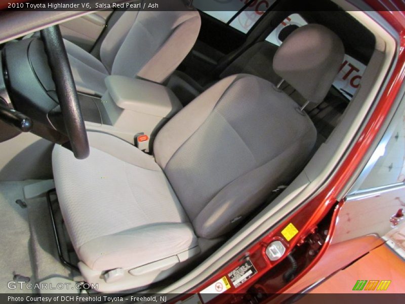 Salsa Red Pearl / Ash 2010 Toyota Highlander V6