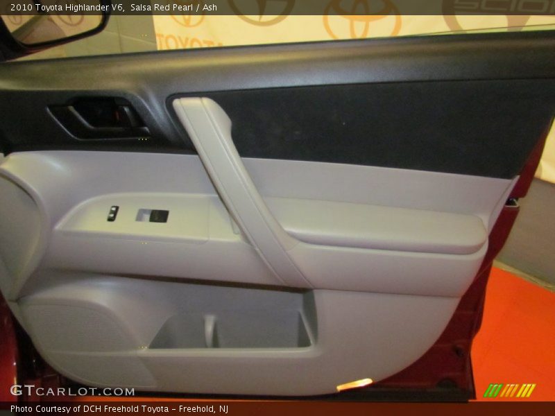 Salsa Red Pearl / Ash 2010 Toyota Highlander V6
