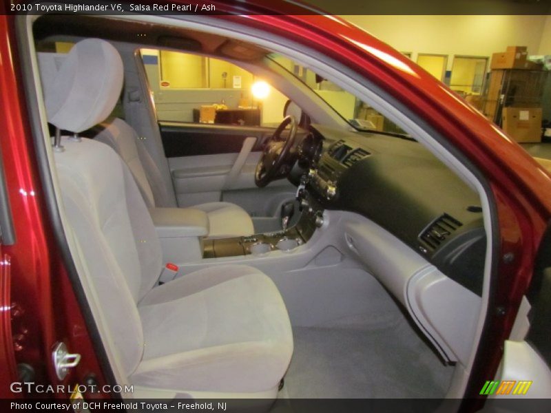 Salsa Red Pearl / Ash 2010 Toyota Highlander V6