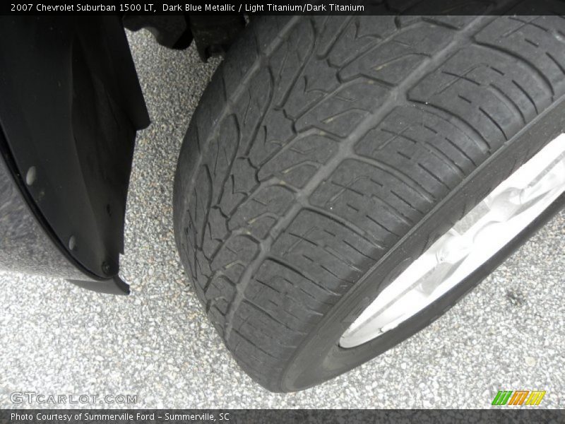 Dark Blue Metallic / Light Titanium/Dark Titanium 2007 Chevrolet Suburban 1500 LT