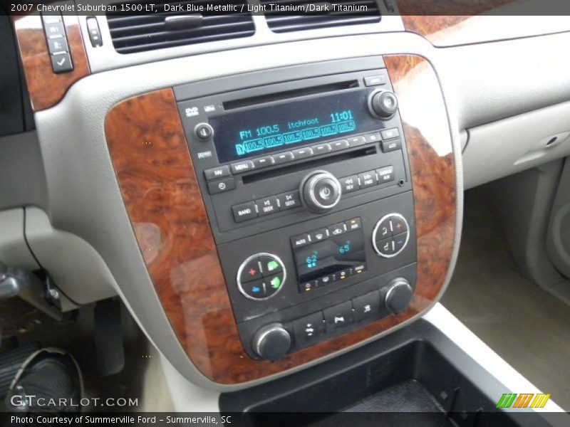 Dark Blue Metallic / Light Titanium/Dark Titanium 2007 Chevrolet Suburban 1500 LT
