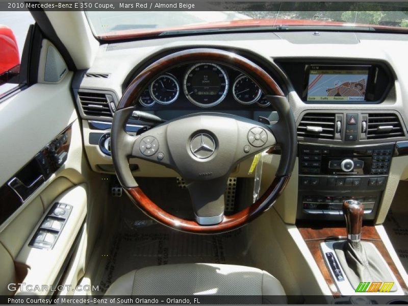 Mars Red / Almond Beige 2010 Mercedes-Benz E 350 Coupe