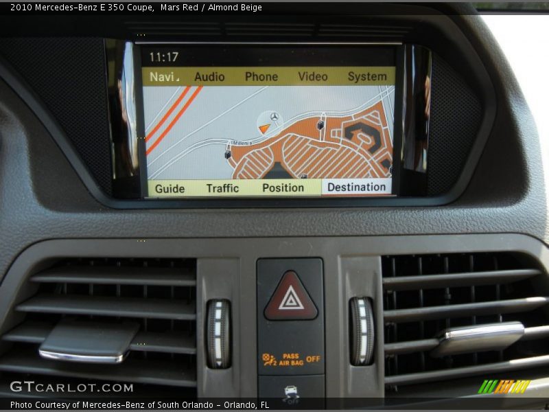 Mars Red / Almond Beige 2010 Mercedes-Benz E 350 Coupe