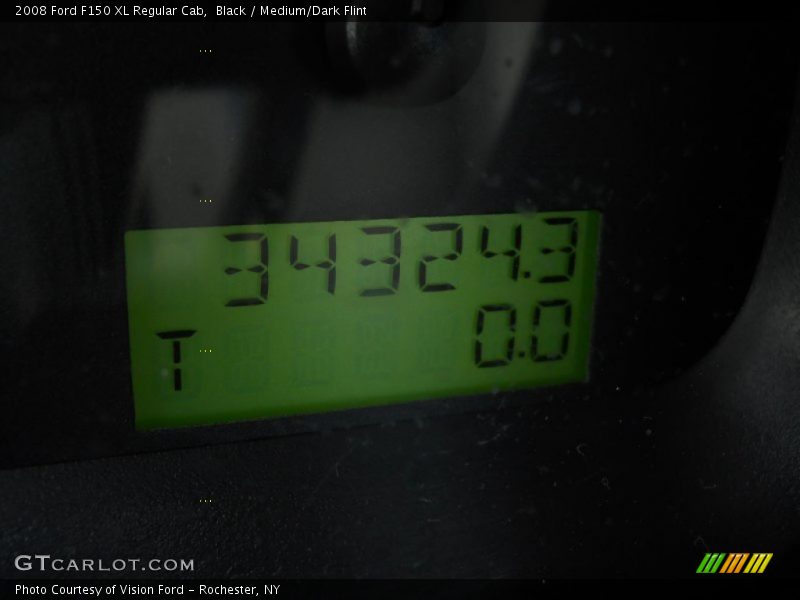 Black / Medium/Dark Flint 2008 Ford F150 XL Regular Cab