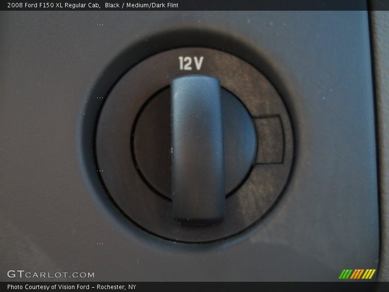 Black / Medium/Dark Flint 2008 Ford F150 XL Regular Cab