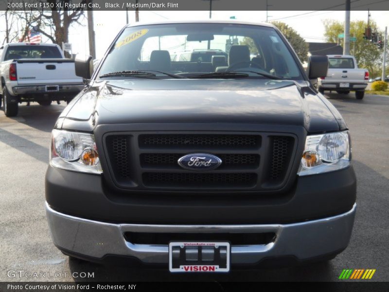 Black / Medium/Dark Flint 2008 Ford F150 XL Regular Cab
