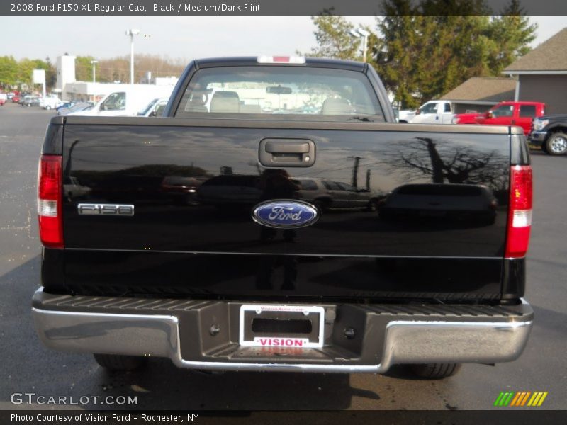 Black / Medium/Dark Flint 2008 Ford F150 XL Regular Cab