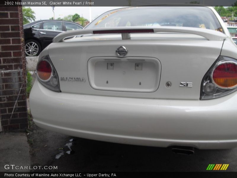 Glacier White Pearl / Frost 2002 Nissan Maxima SE