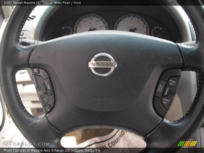 Glacier White Pearl / Frost 2002 Nissan Maxima SE