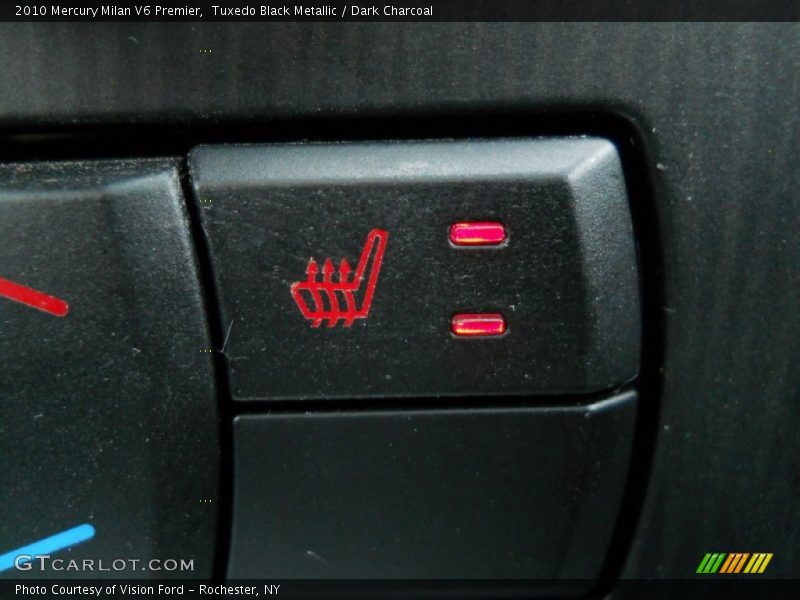 Tuxedo Black Metallic / Dark Charcoal 2010 Mercury Milan V6 Premier