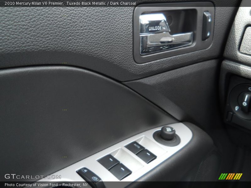 Tuxedo Black Metallic / Dark Charcoal 2010 Mercury Milan V6 Premier