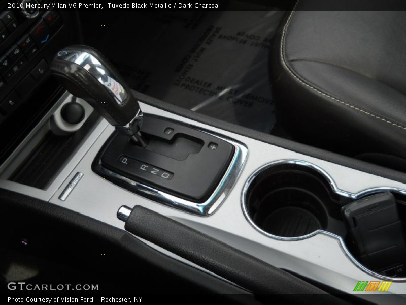 Tuxedo Black Metallic / Dark Charcoal 2010 Mercury Milan V6 Premier