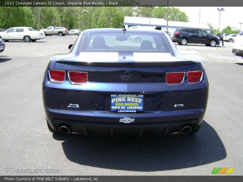 Imperial Blue Metallic / Black 2010 Chevrolet Camaro SS Coupe