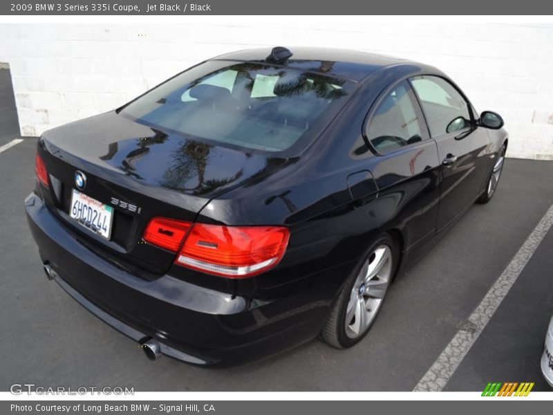 Jet Black / Black 2009 BMW 3 Series 335i Coupe