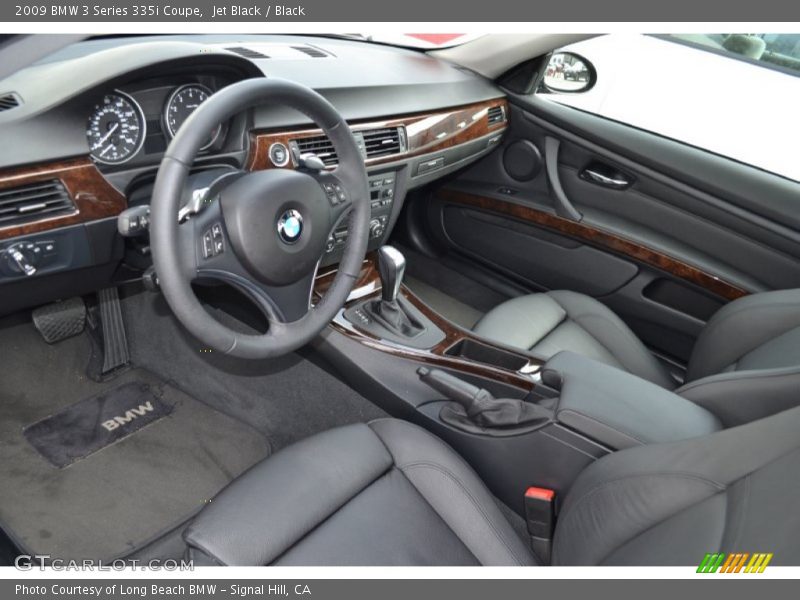 Jet Black / Black 2009 BMW 3 Series 335i Coupe