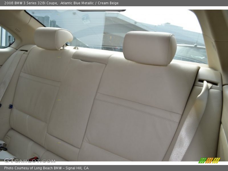 Atlantic Blue Metallic / Cream Beige 2008 BMW 3 Series 328i Coupe