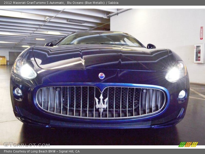 Blu Oceano (Blue Metallic) / Sabbia 2012 Maserati GranTurismo S Automatic