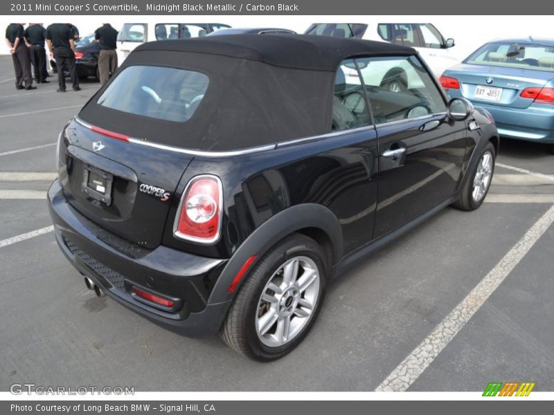 Midnight Black Metallic / Carbon Black 2011 Mini Cooper S Convertible