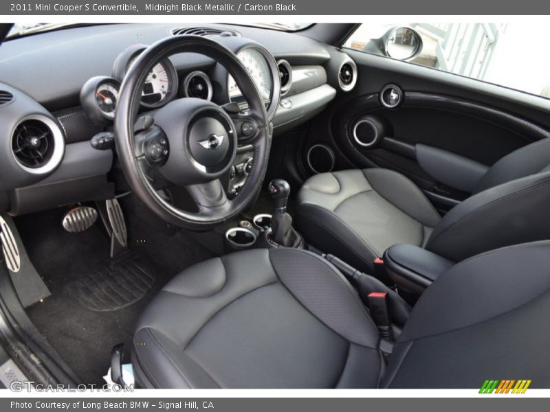 Midnight Black Metallic / Carbon Black 2011 Mini Cooper S Convertible