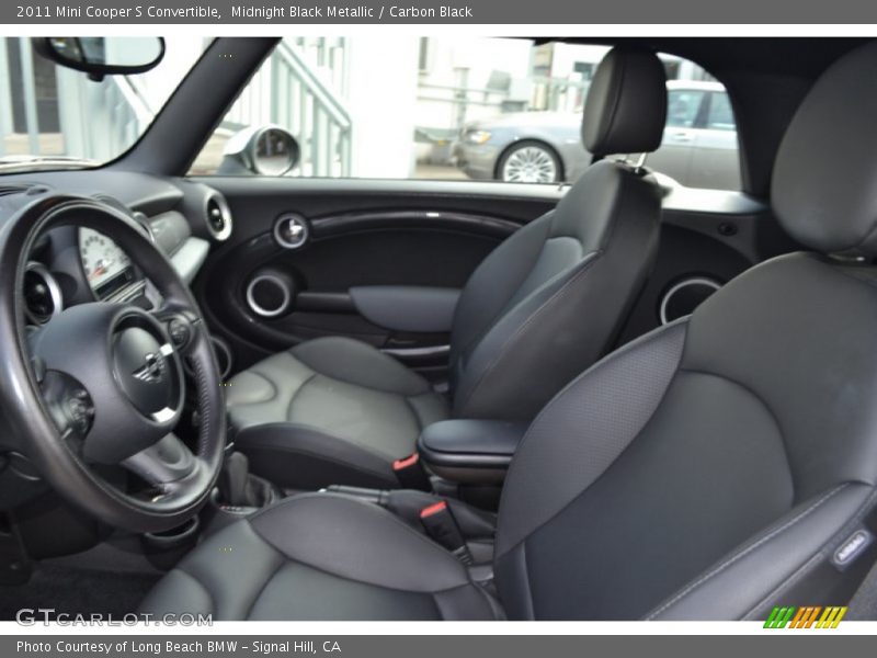 Midnight Black Metallic / Carbon Black 2011 Mini Cooper S Convertible