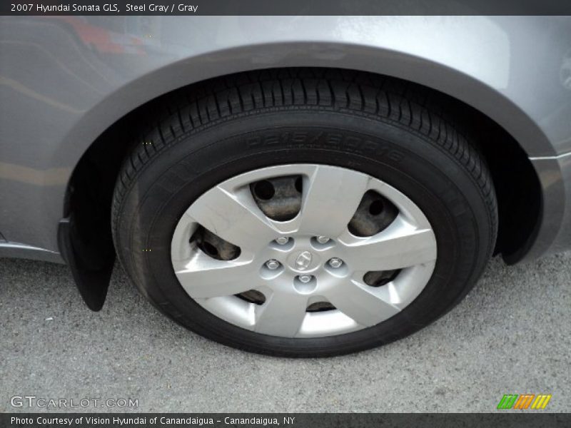 Steel Gray / Gray 2007 Hyundai Sonata GLS