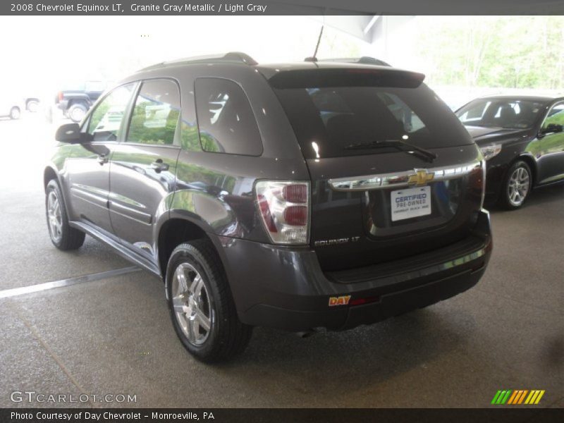 Granite Gray Metallic / Light Gray 2008 Chevrolet Equinox LT