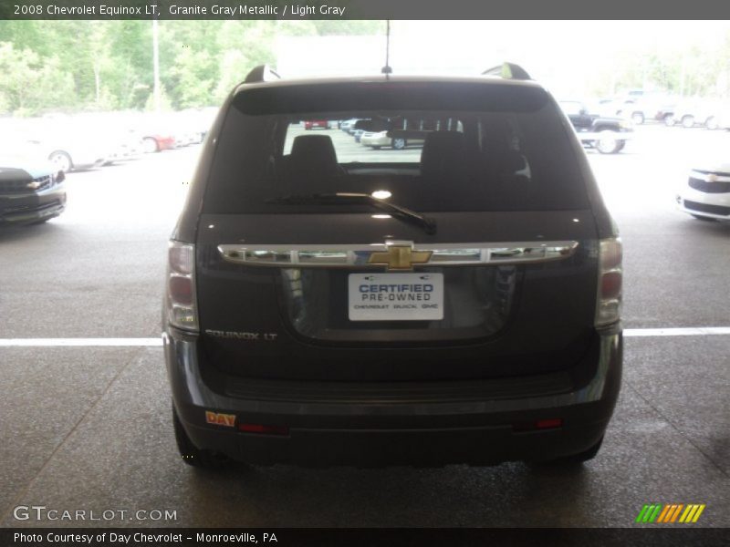 Granite Gray Metallic / Light Gray 2008 Chevrolet Equinox LT