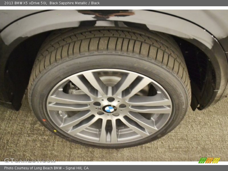 Black Sapphire Metallic / Black 2013 BMW X5 xDrive 50i