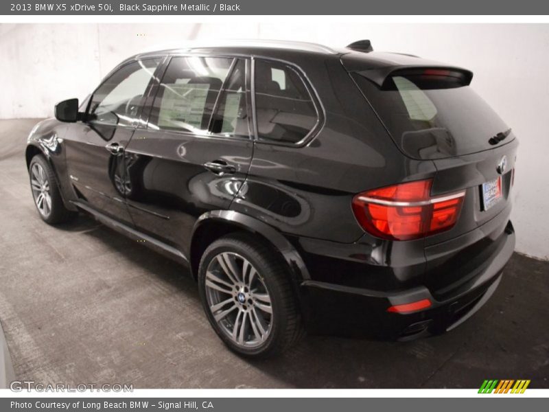 Black Sapphire Metallic / Black 2013 BMW X5 xDrive 50i