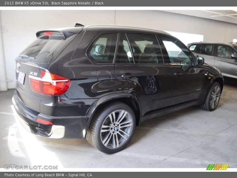 Black Sapphire Metallic / Black 2013 BMW X5 xDrive 50i