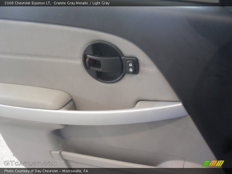 Granite Gray Metallic / Light Gray 2008 Chevrolet Equinox LT