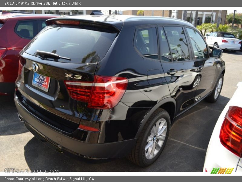 Jet Black / Black 2013 BMW X3 xDrive 28i