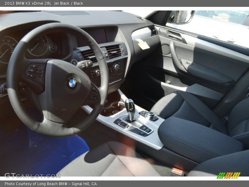 Jet Black / Black 2013 BMW X3 xDrive 28i