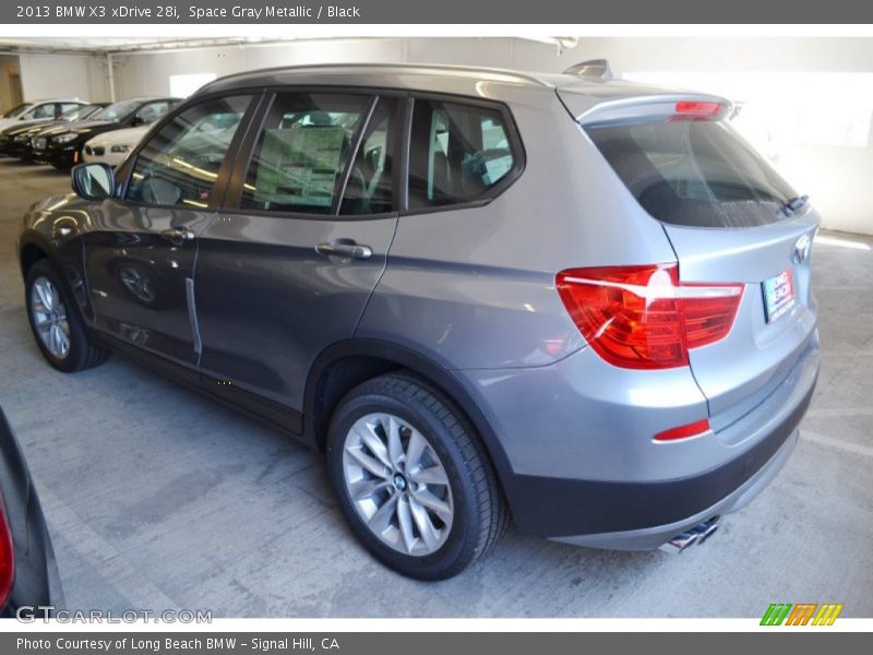 Space Gray Metallic / Black 2013 BMW X3 xDrive 28i