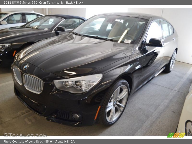 Jet Black / Black 2012 BMW 5 Series 550i Gran Turismo